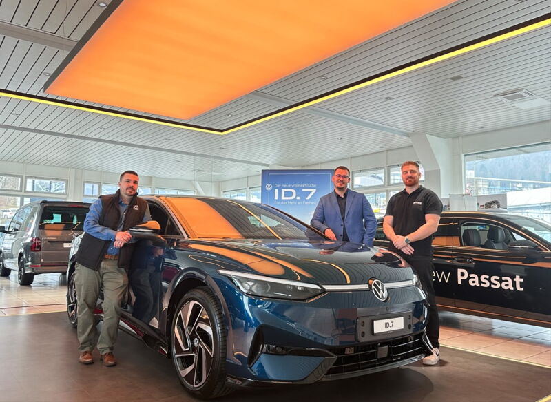 Unser VW PW Verkaufsteam Autoshow Winterthur